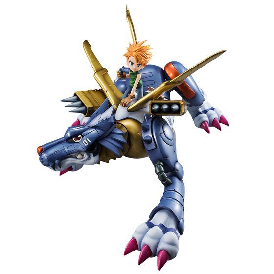 Digimon Adventure MetalGarurumon & Yamato Ishida Precious G.E.M