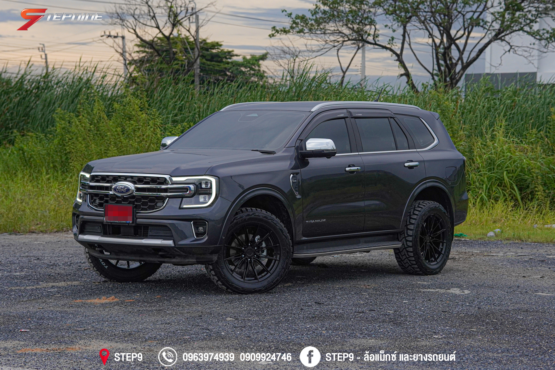 FORD EVEREST NEXTGEN ทรงมาเฟีย เรียบๆ ช่วงล่างเดิม