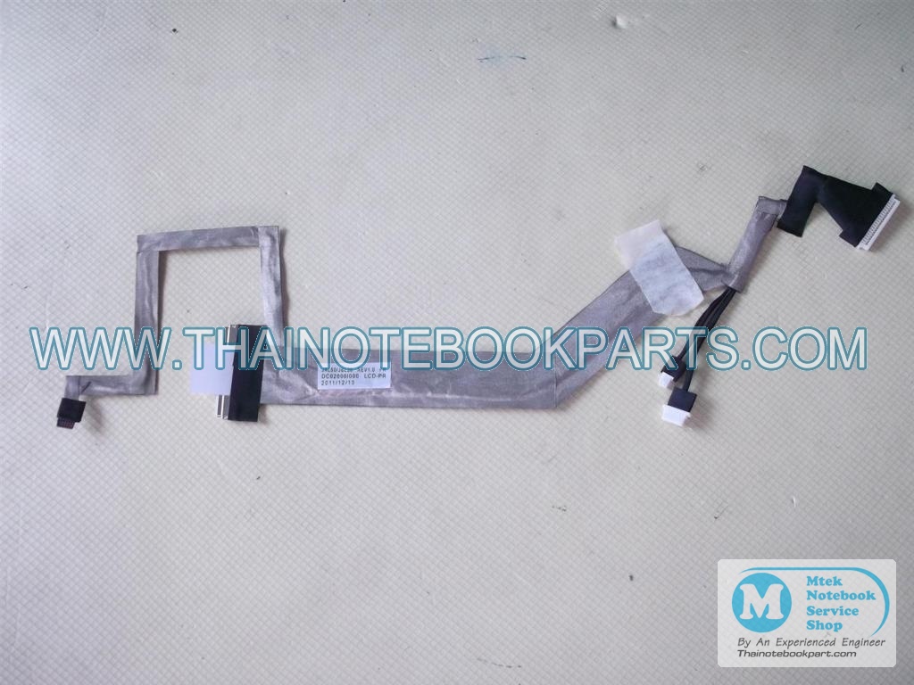 MT03274 สายแพ จอLCDโน๊ตบุ๊ค HP Pavilion DV4 - DC02000IO00 Notebook LCD Cable (สินค้าใหม่) 2