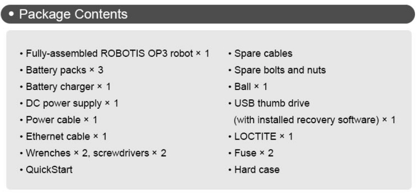 (Discontinued) ROBOTIS OP3 หุ่นยนต์ Humanoid รองรับการพัฒนากับโครงการ ROS (Robot Operating System)