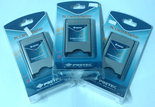 PRETEC - Compact Flash PC Card Adapter - Type I