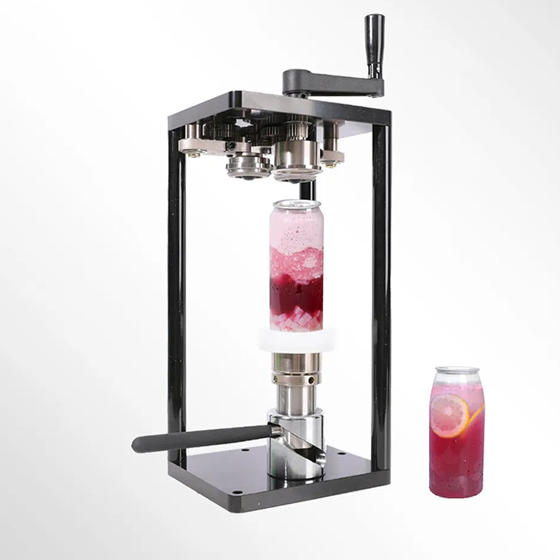 23206 เครื่องปิดฝากระป๋องมือโยก ไม่ต้องใช้ไฟฟ้า! (Manual Joystick Sealing Machine)