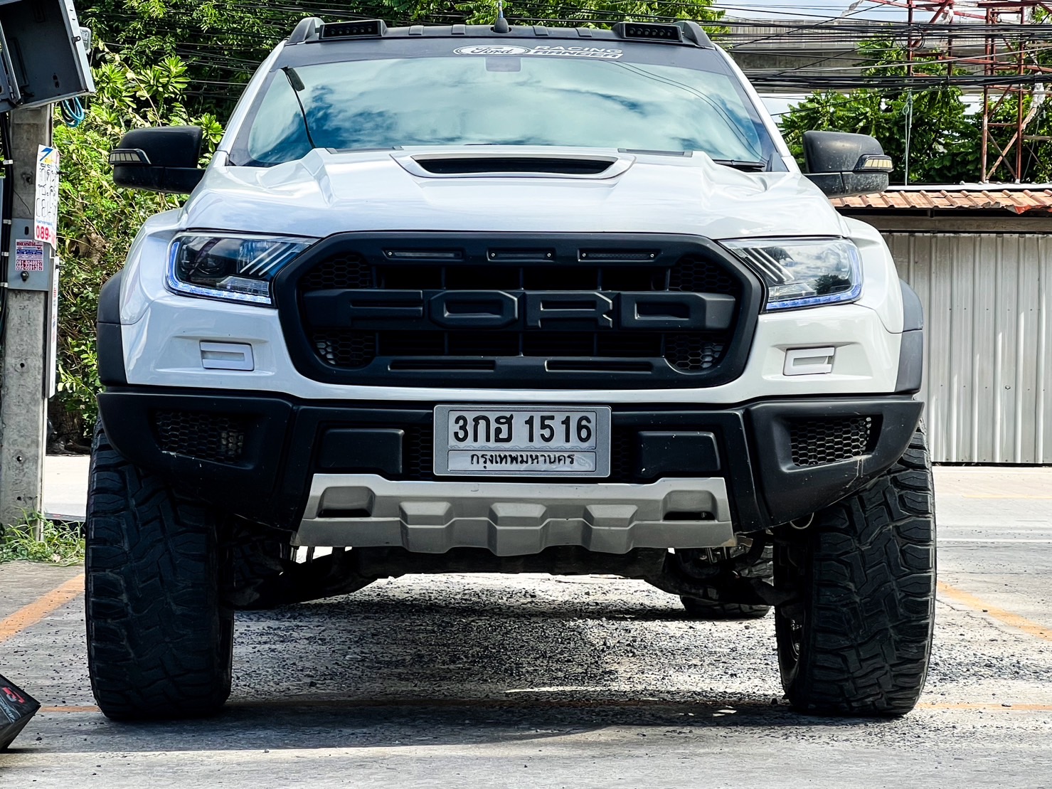 FORD RANGER ถอดชุดยก5นิ้วออก จัดทรงใหม่ที่ STEP9