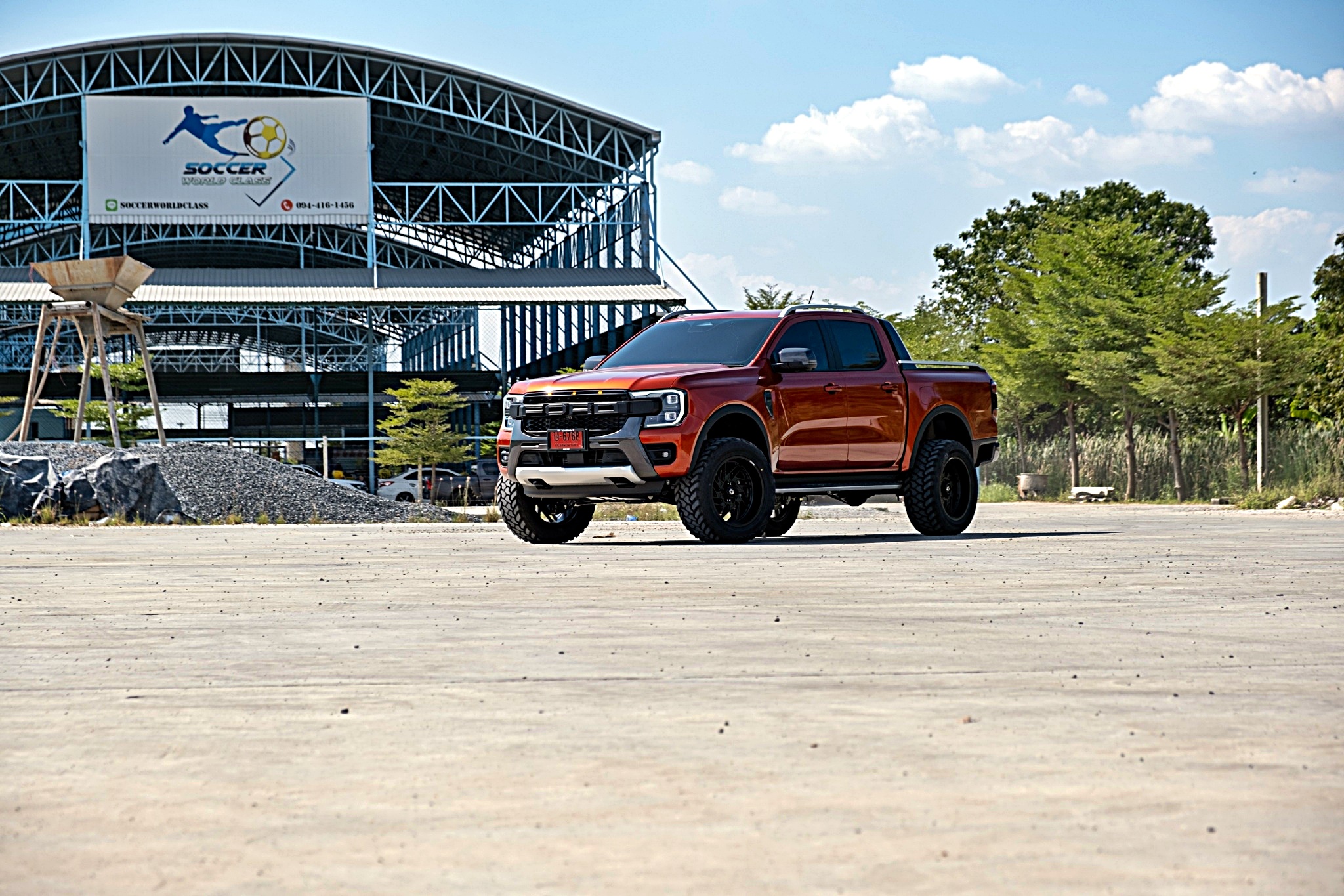 Ford wildtrak nextgen จองคิวมาจาก ภูเก็ต ทำทรงเมกา ครบชุดที่ STEP9