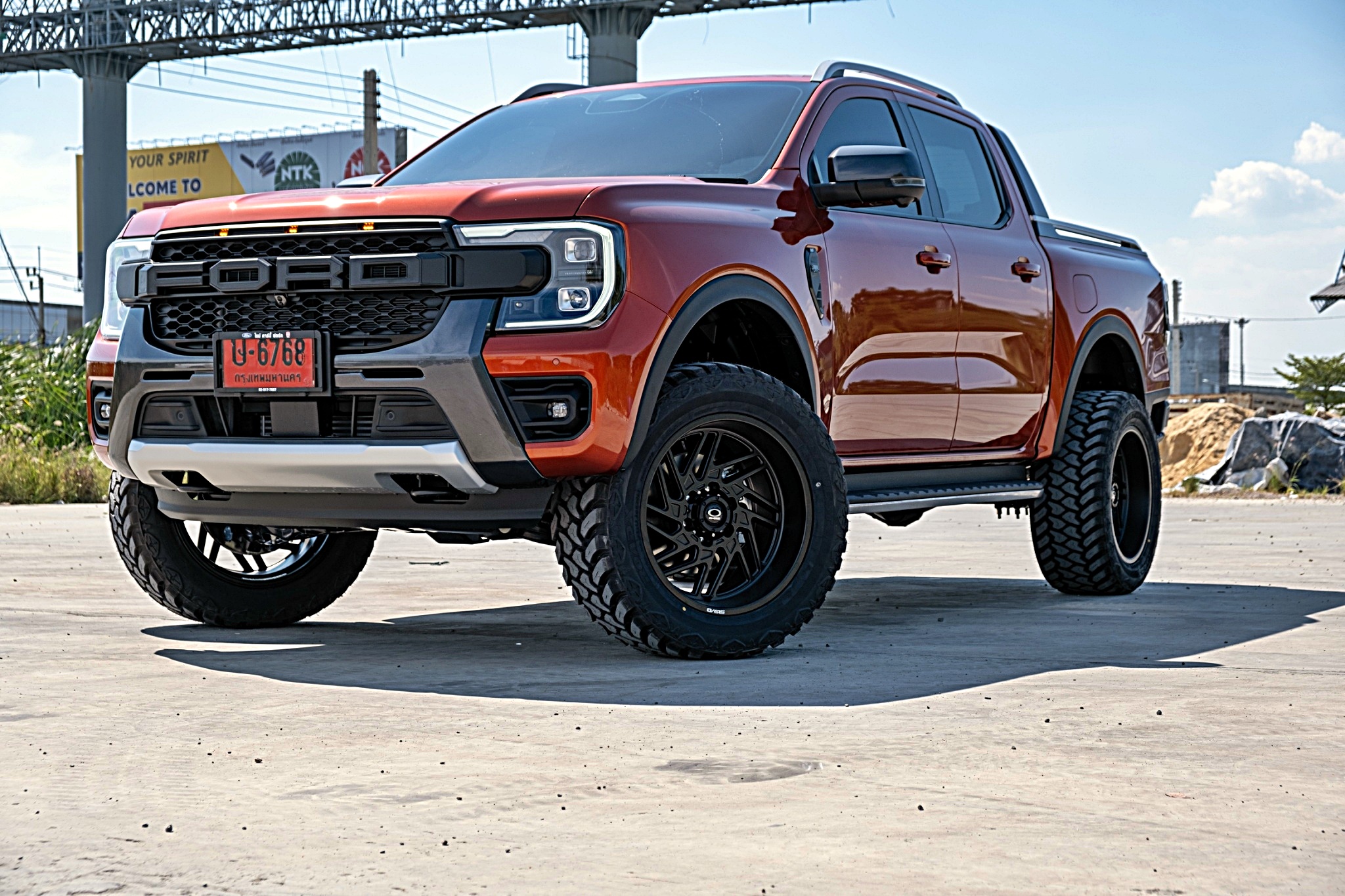 Ford wildtrak nextgen จองคิวมาจาก ภูเก็ต ทำทรงเมกา ครบชุดที่ STEP9