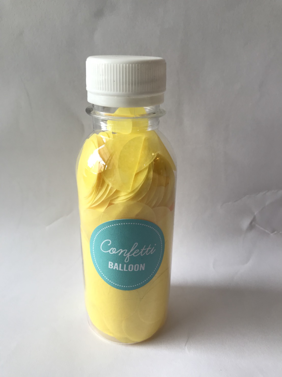 Paper Confetti กระดาษโปรยกลม กระดาษโปรยปาร์ตี้ 2.5CM สีเหลือง 100 กรัม