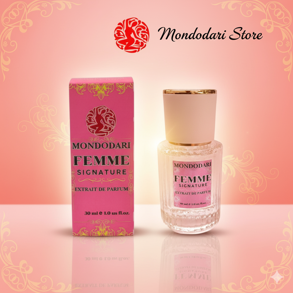 น้ำหอม MONDODARI FEMME SIGNATURE – EXTRAIT DE PARFUM 30ml