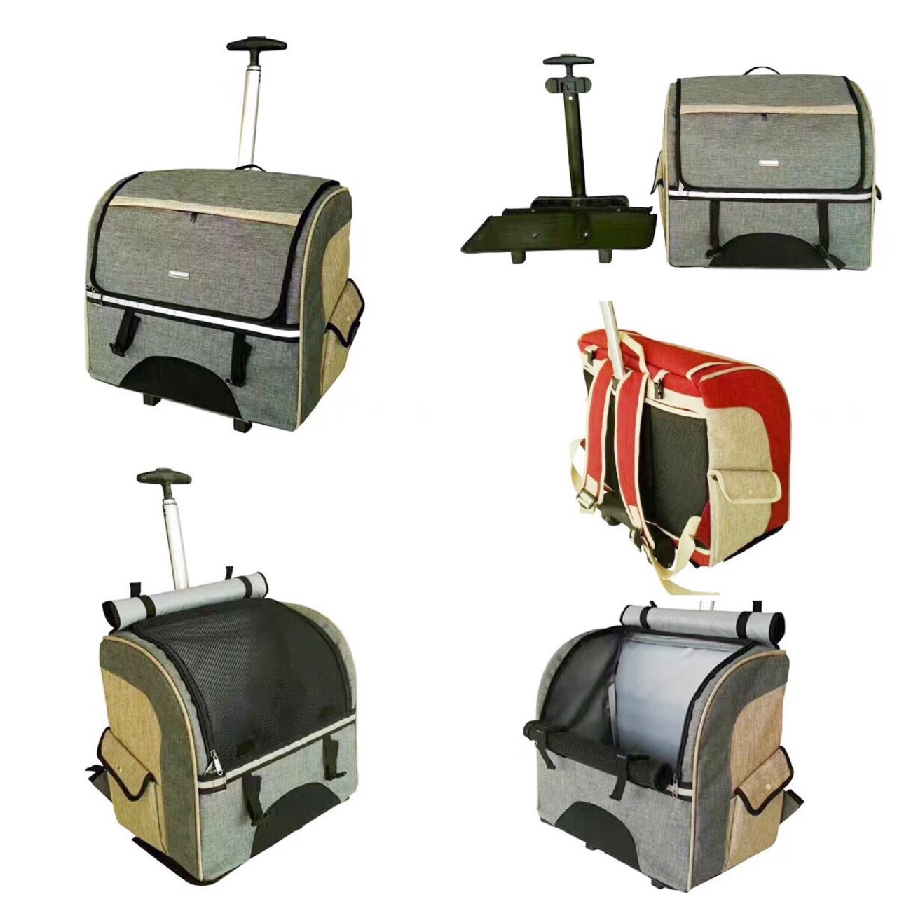 เป้สะพายล้อลาก สำหรับใส่สัตว์เลี้ยง