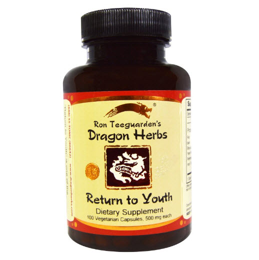 Dragon Herbs, Return to Youth, 500 mg, 100 Veggie Caps