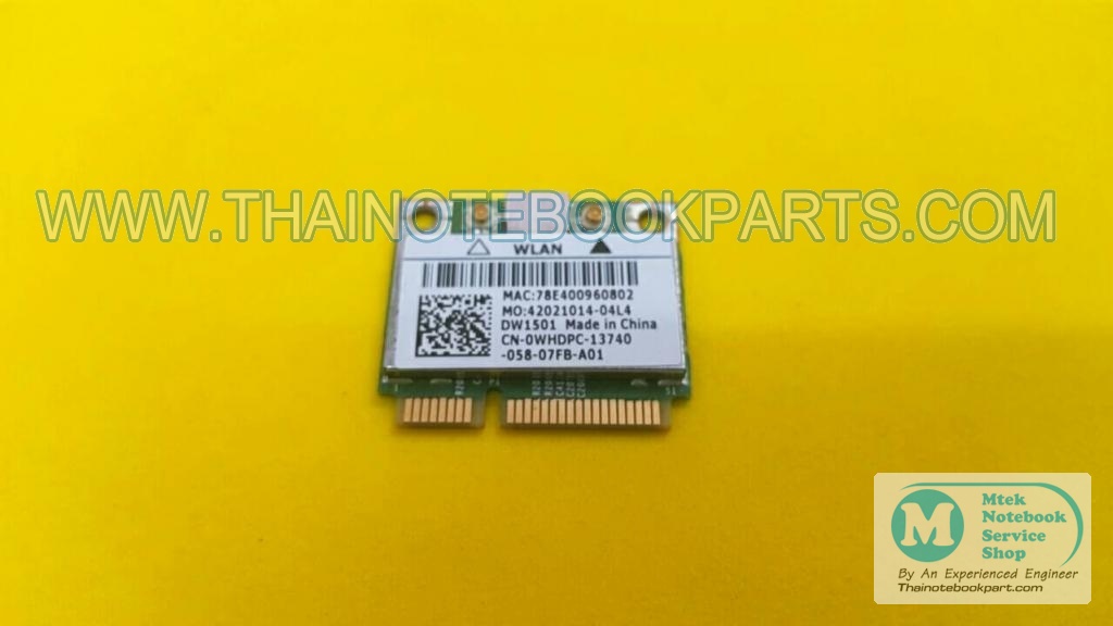 MT08840 การ์ด Wireless Lan Card Dell Inspiron 14R N4010 - BCM94313HMG2L (มือสอง) 2