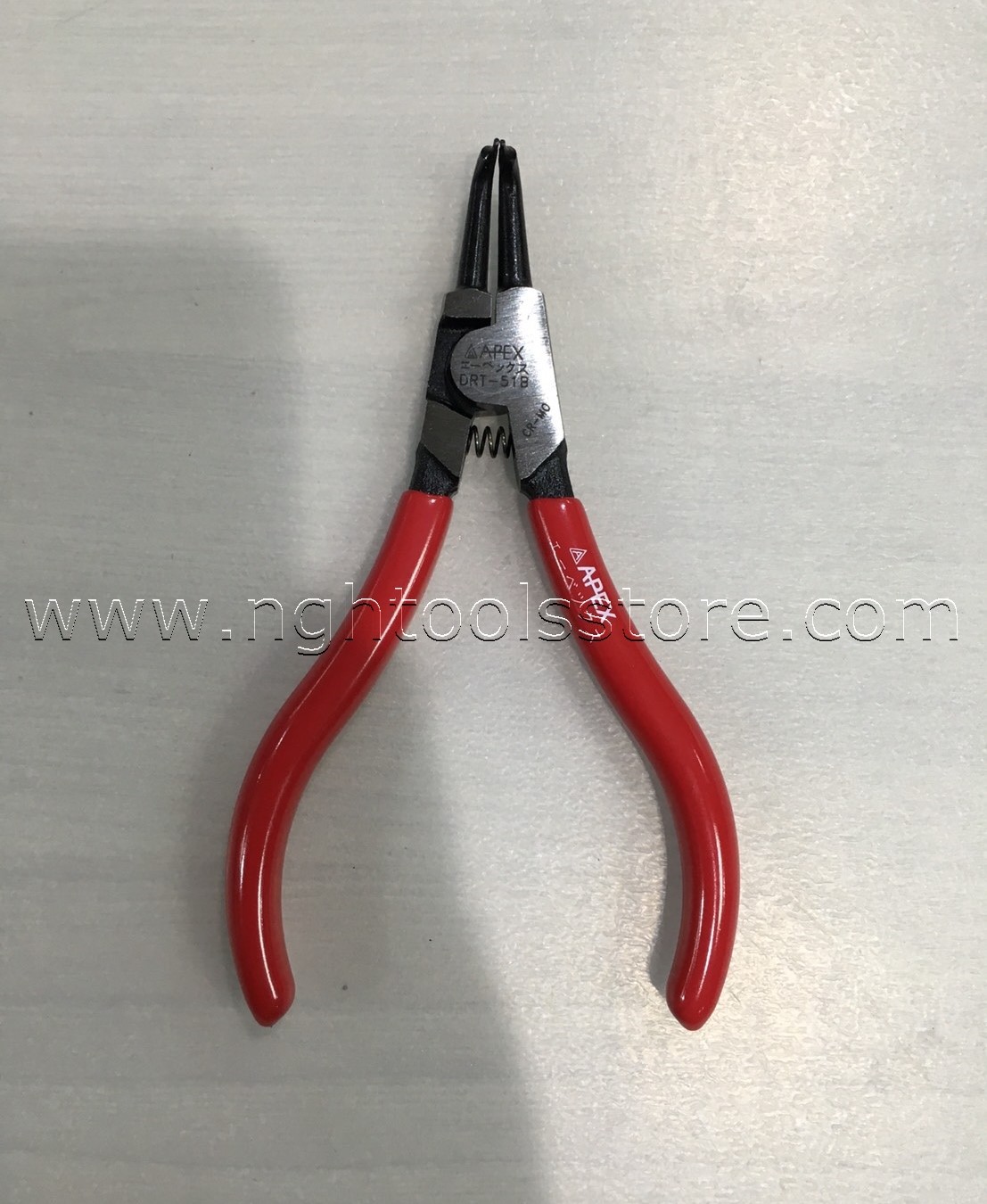 คีมถ่างแหวนปากงอ ขนาด 5" มินิ ยี่ห้อ APEX