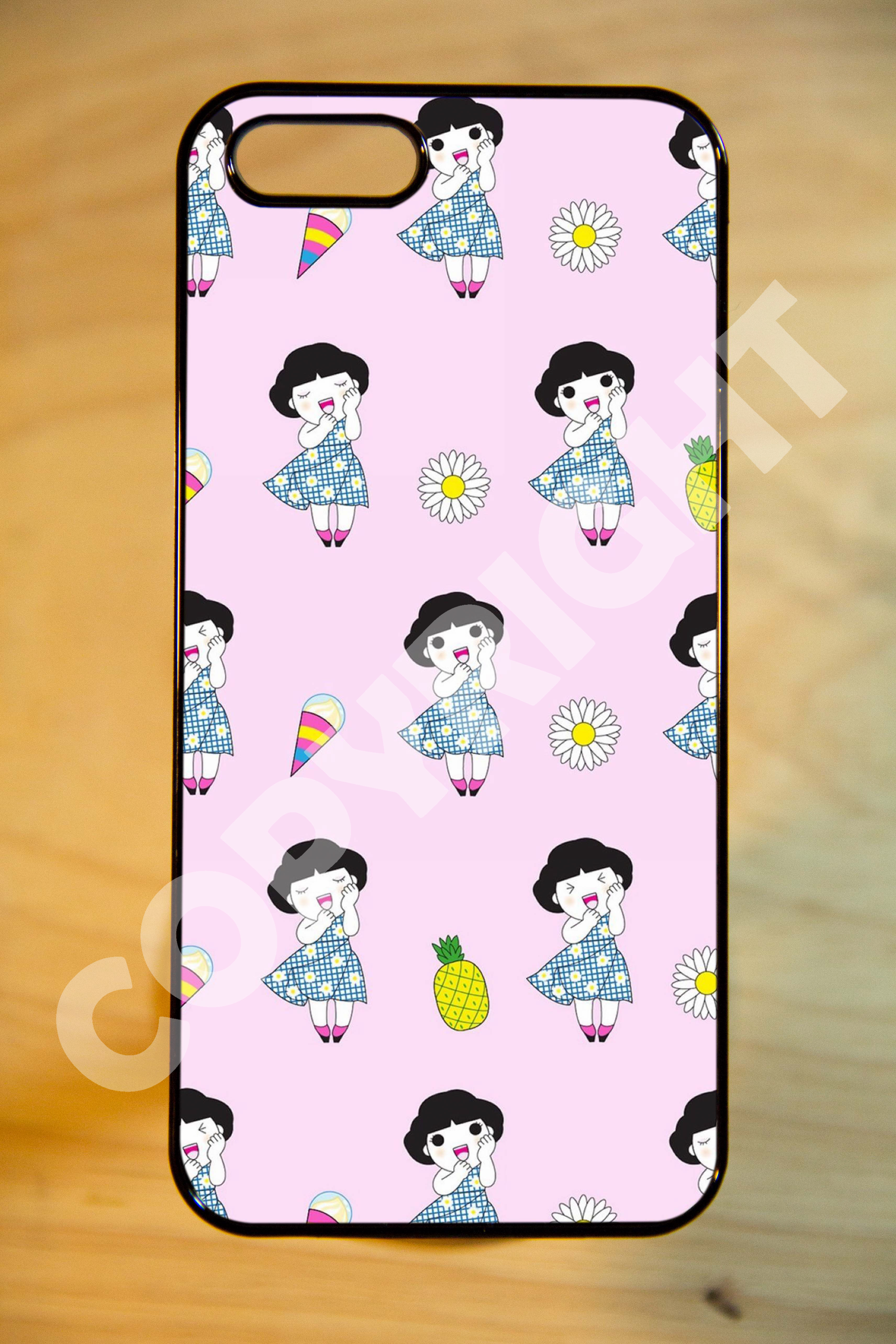 เคสสั่งทำ - ลายการ์ตูนผู้หญิง