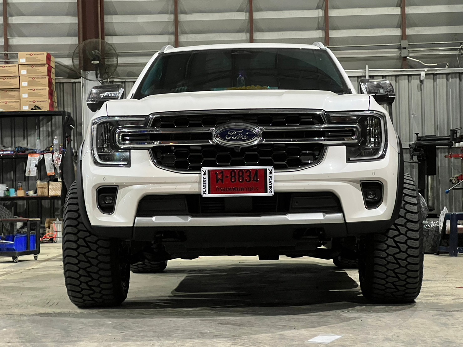 FORD EVEREST NEXTGEN ชุมพร แต่งทรงเมกาที่ STEP9