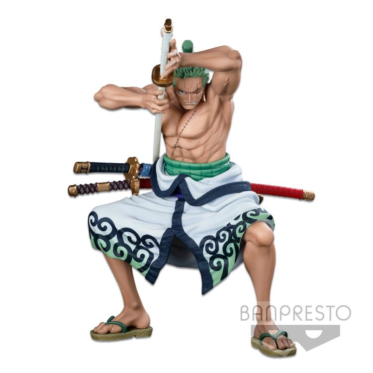 ONE PIECE BANPRESTO WORLD FIGURE COLOSSEUM 3 SUPER MASTER STARS PIECE THE RORONOA ZORO［THE BRUSH］