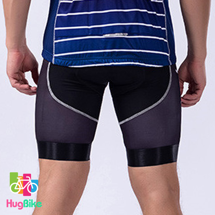 กางเกงจักรยานขาสั้น Volegarb 18 (01) สีดำ