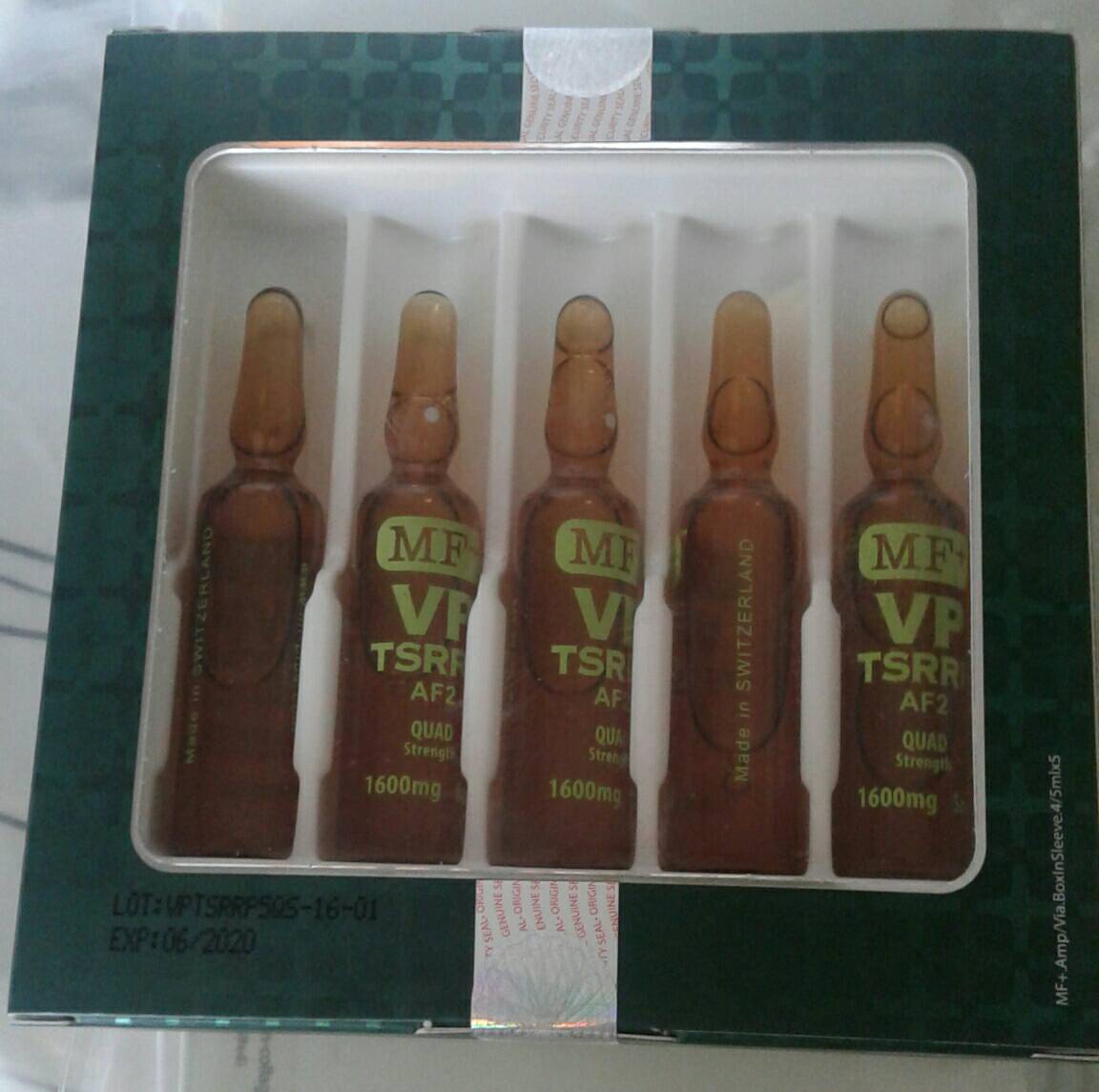 MF Plus VP TSRRP AF2 Total Skin Rejuvenation and Revitalization Program (Vegetal Placenta) Look And Feel Younger