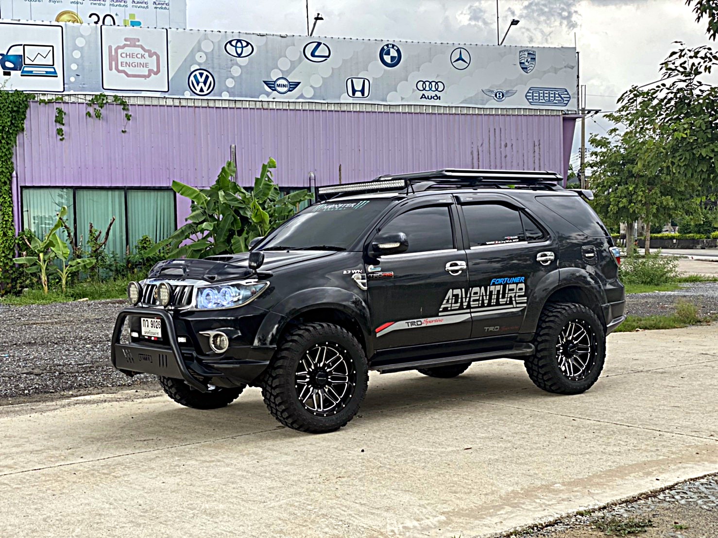 FORTUNER จัดทรงเมกาที่ STEP9