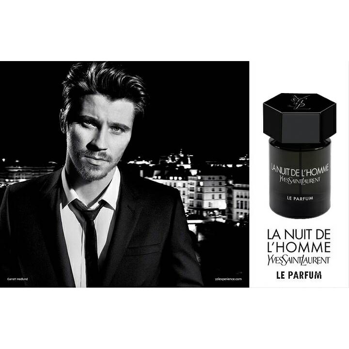 น้ำหอมแท้ YVES SAINT LAURENT LA NUIT DE L'HOMME LE PARFUM SPRAY FOR MEN 100 ML COUNTER BOX