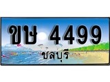 ทะเบียนชลบุรี ,ชลบุรี 4499,ป้ายประมูล, ขษ 4499 ชลบุรี,ป้ายประมูลชลบุรี