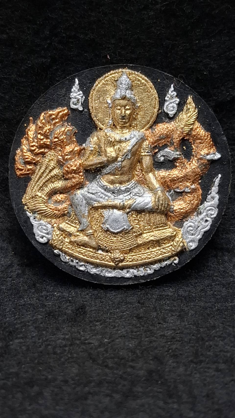 จตุคามรามเทพ รุ่นร่ำรวยคุ้มดวง วัดท่าเสม็ด จ.นครศรีธรรมราช