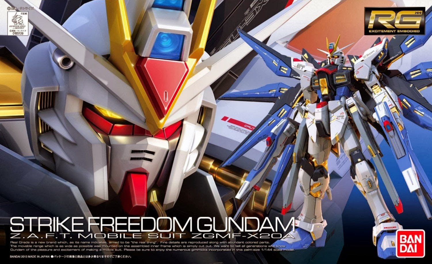 ZGMF-X20A Strike Freedom Gundam (RG)