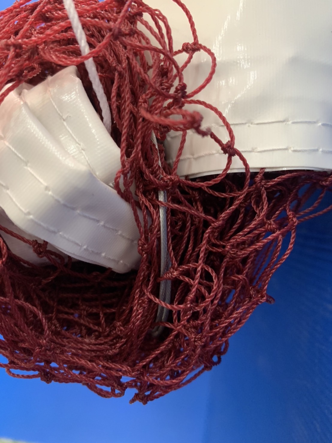 ตาข่าย แบดมินตันชนิดแข่งขันมีลวดสลิง