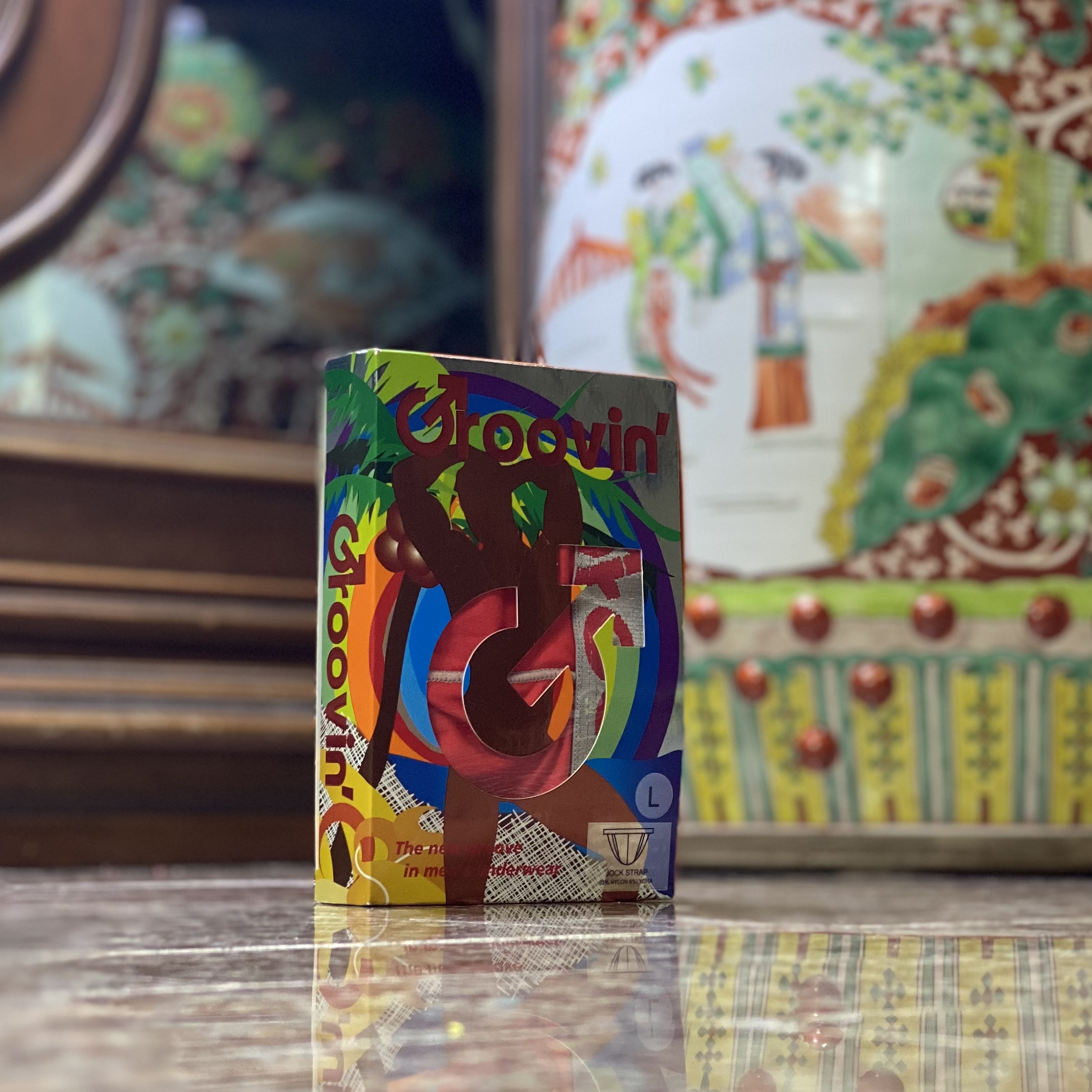 กางเกงใน วิ่ง Groovin 1.5” Athletic Supporter (XL,2XL)