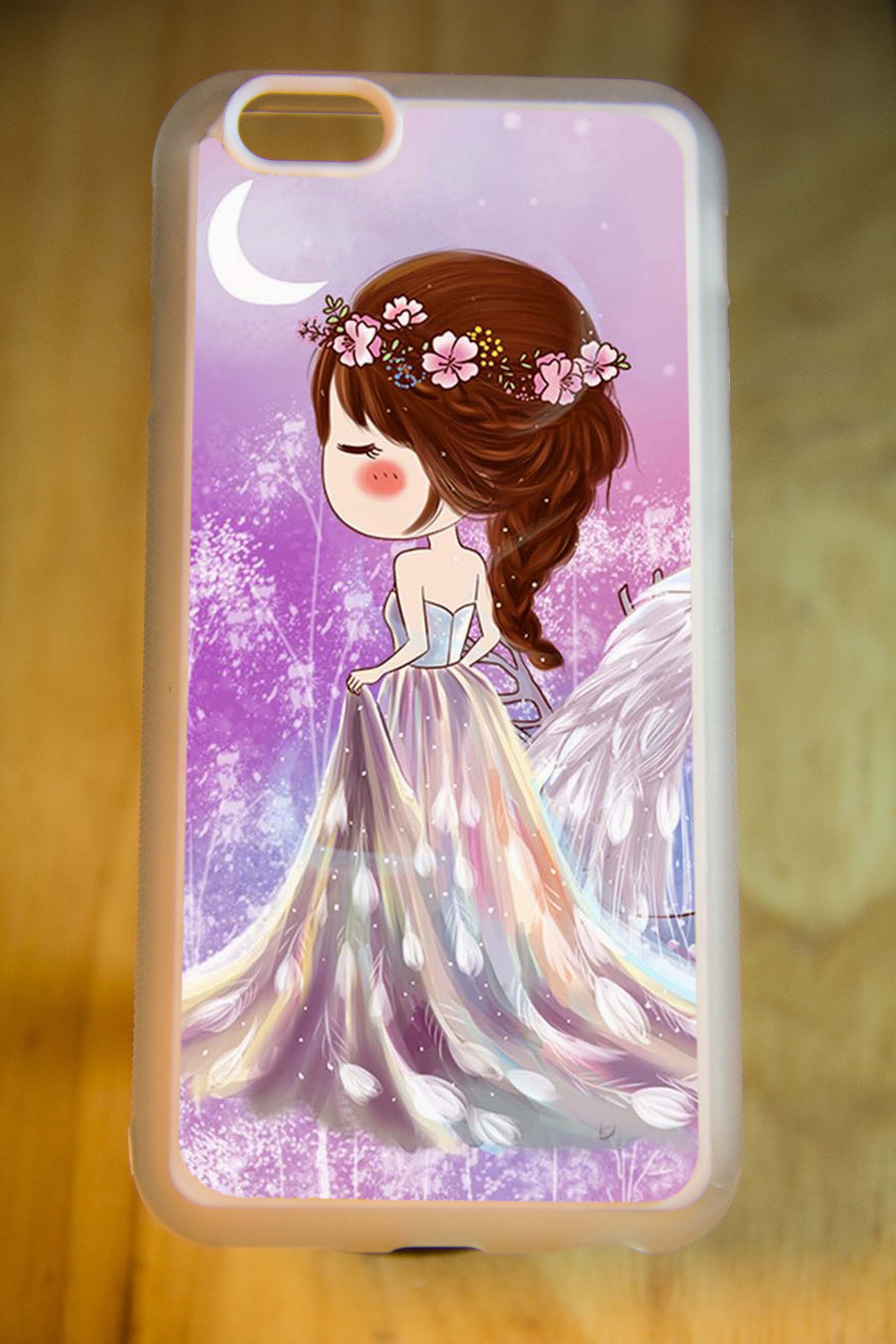 เคสสั่งทำ - ลายการ์ตูน เด็กผู้หญิง น่ารักๆ