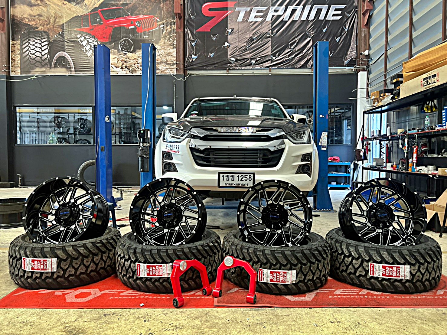 #จากตัวเตี้ยรถซิ่งสู่ตัวสูงทรงเมกา ที่ step9