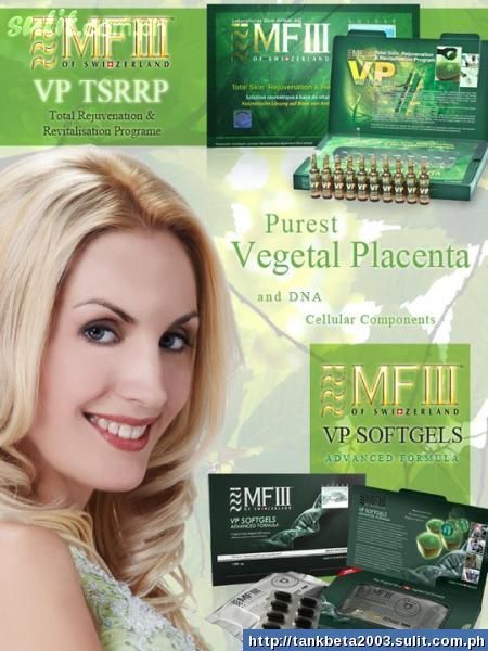 MF Plus VP TSRRP AF2 Total Skin Rejuvenation and Revitalization Program (Vegetal Placenta) Look And Feel Younger