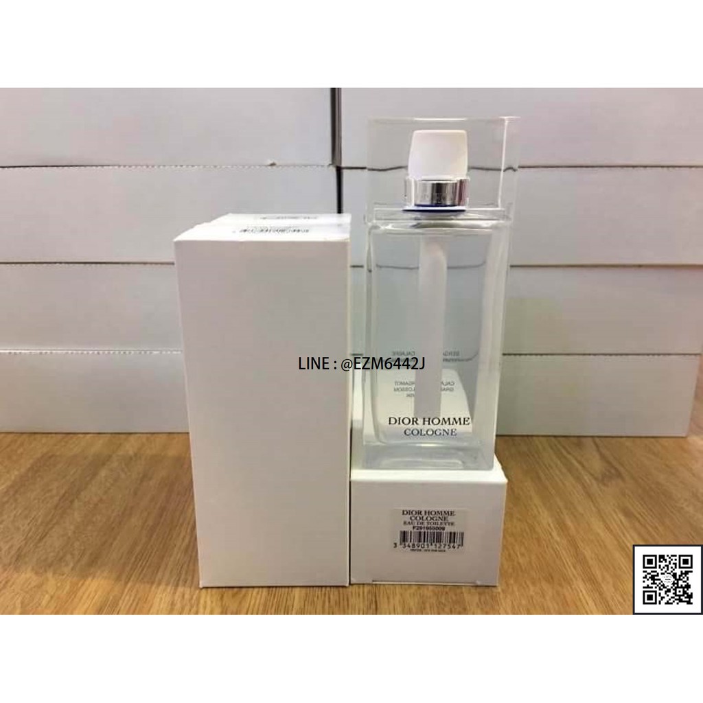 น้ำหอมแท้ CHRISTIAN DIOR HOMME COLOGNE EAU DE TOILETTE 125 ML TESTER BOX