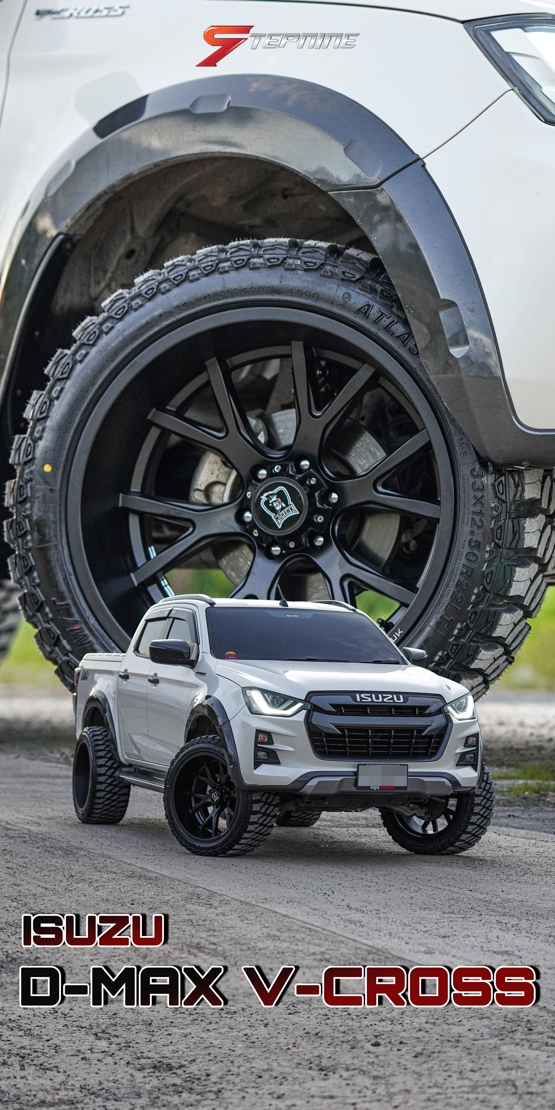 ISUZU D-MAX V-CROSS ขอบ 22