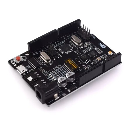 บอร์ดUNO R3 แบบมี WiFi ใช้ชิปATmega328P+ESP8266 USB-TTL CH340G (Arduino Compatible) UNO R3 WiFi