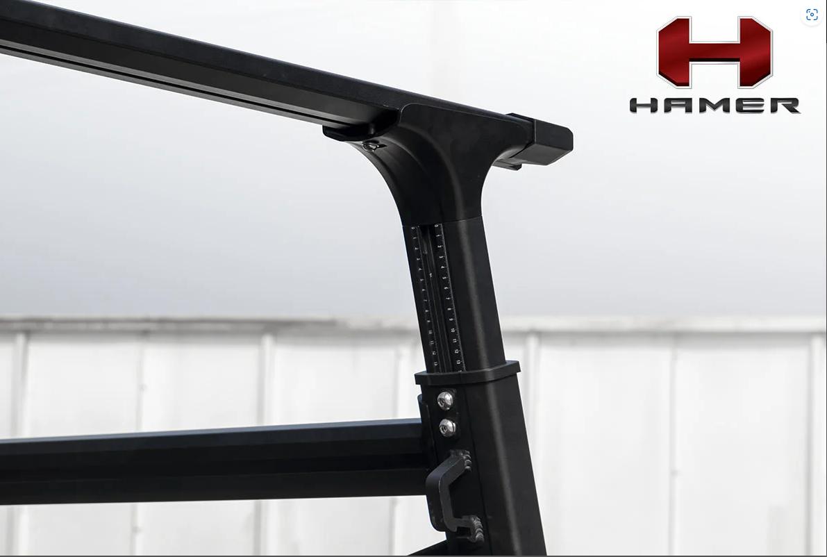 แร็ควางเต๊นท์ รุ่น ALUMINUM สามารถปรับขนาดให้เข้ากับรุ่นรถได้ ROOF TENT RACK