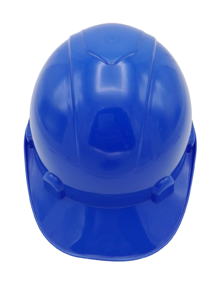หมวกนิรภัย HDPE แบบปรับเลื่อน สายรัดคางสี่จุด