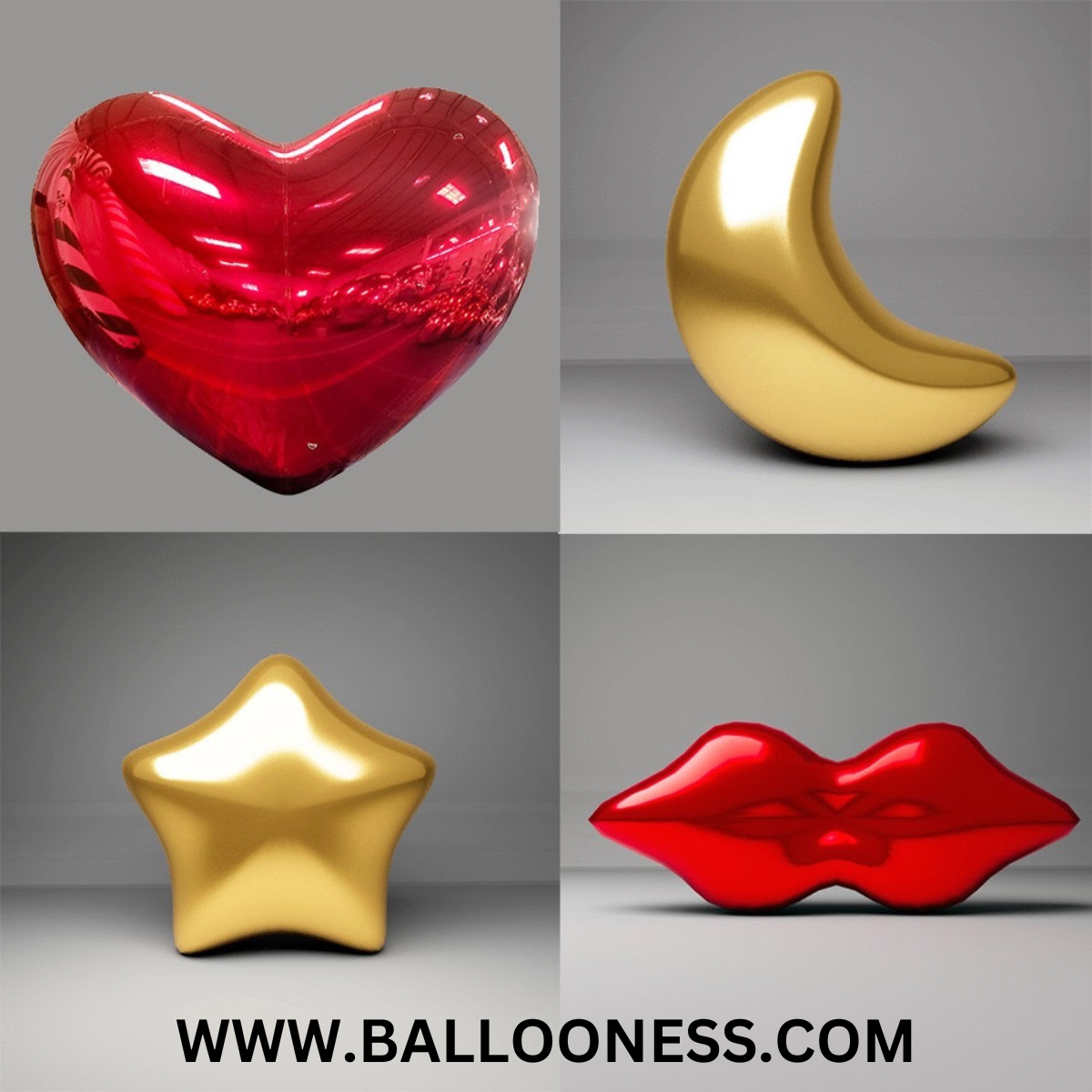 รับผลิตบอลลูนหัวใจ PVC ทุกขนาด