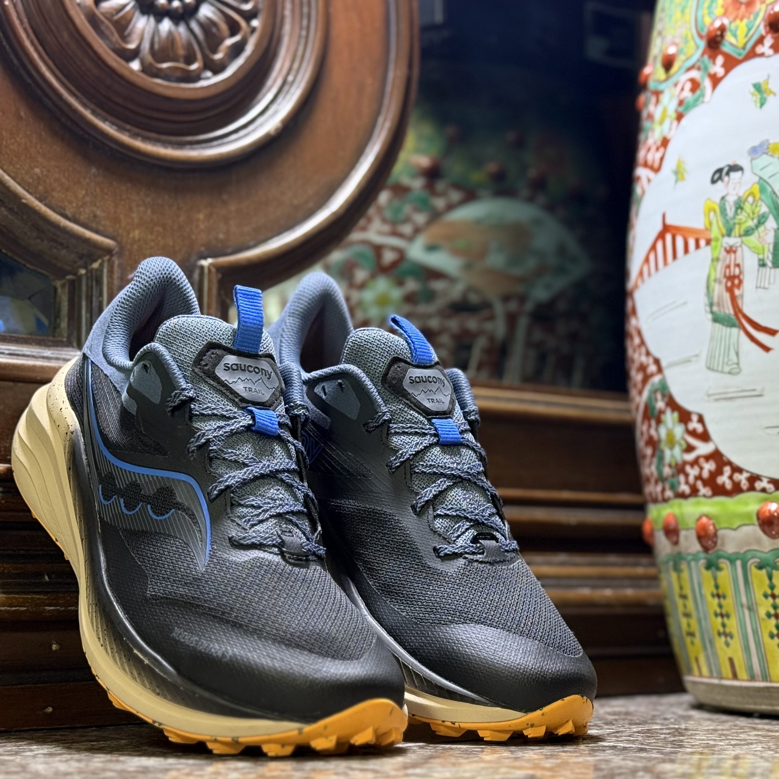 รองเท้าวิ่งเทรล Saucony Xodus Ultra 3 #มือ2 (M10US)