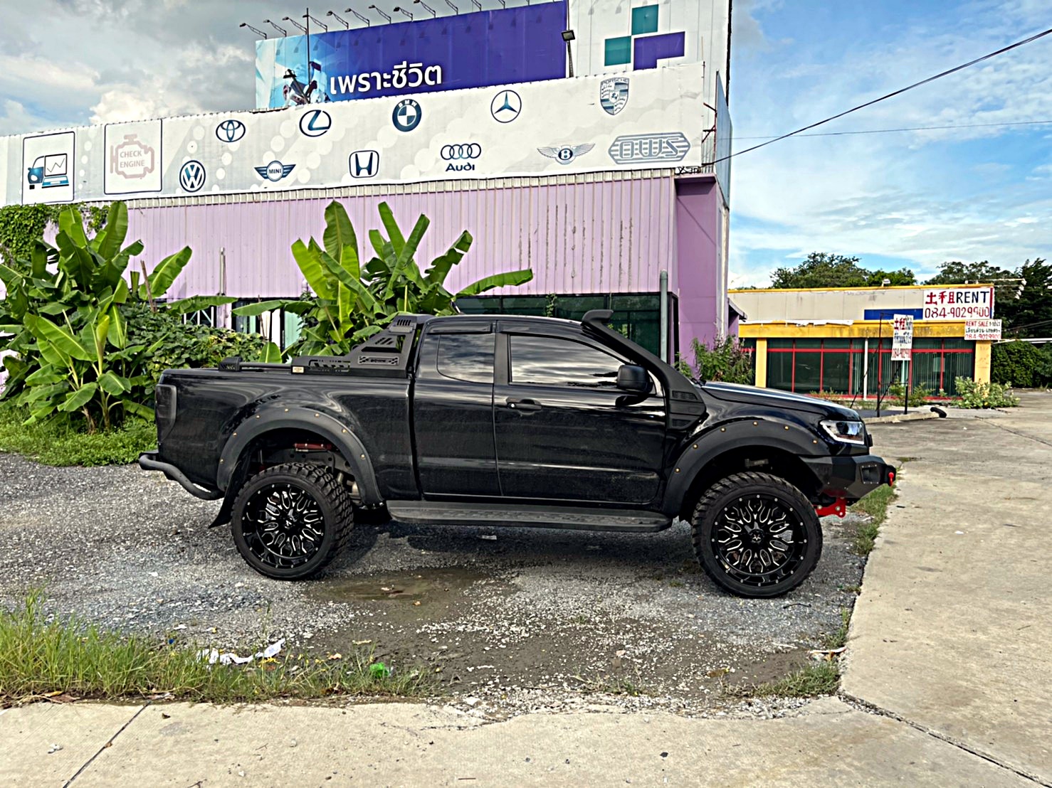 FORD RANGER จัดทรงเมกา ขอบ22 ที่ STEP9