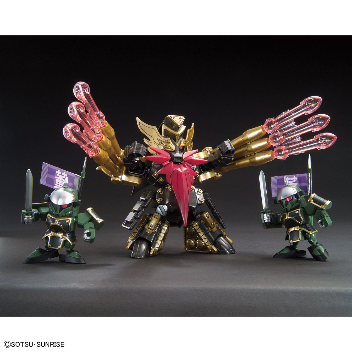 BB Senshi 407 DongZhuo Zaku & BuDuiBing (DongZhuo Forces)