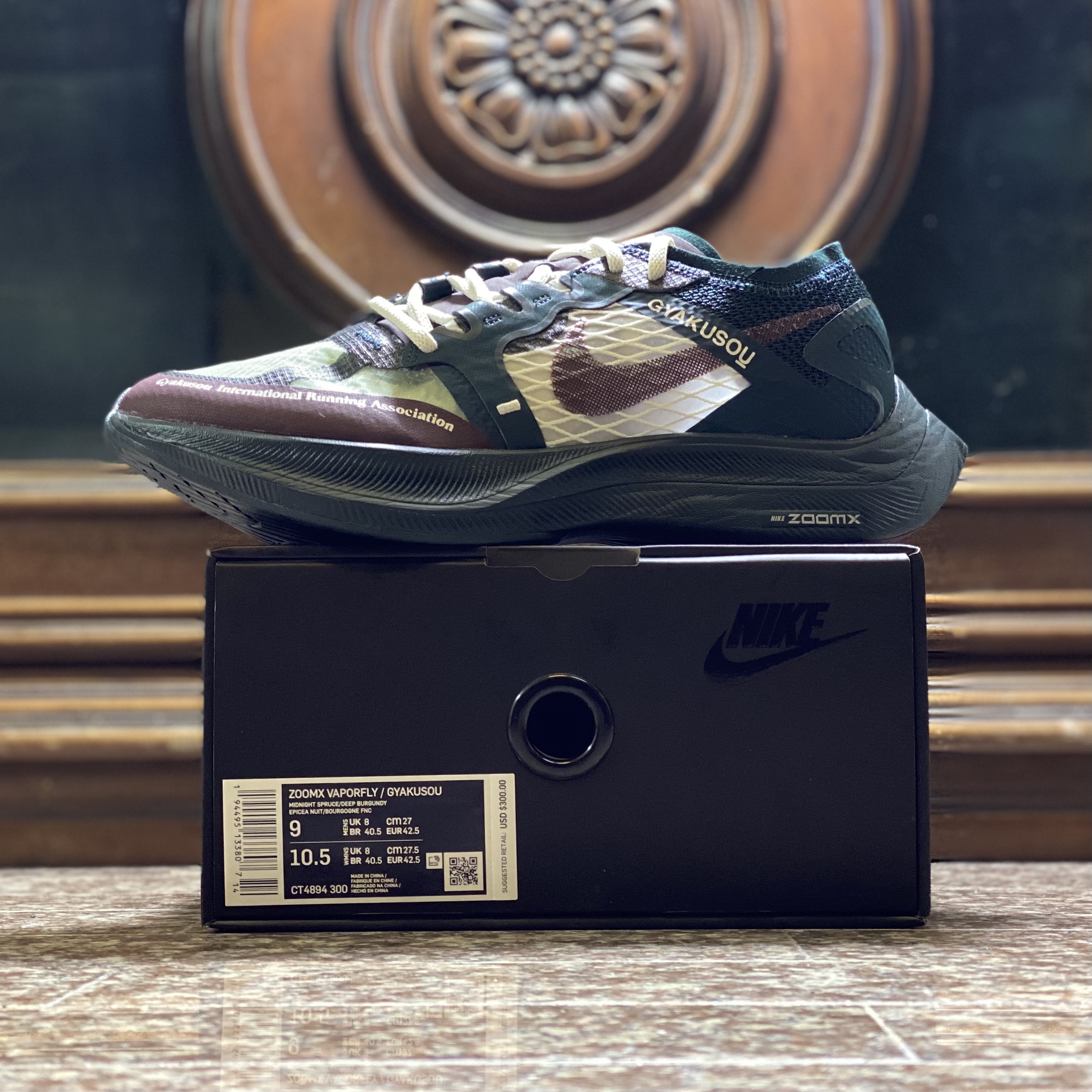 รองเท้าวิ่ง Nike ZoomX Vaporfly Next% Gyakusou ‘EXCLUSIVE’ (M9US)