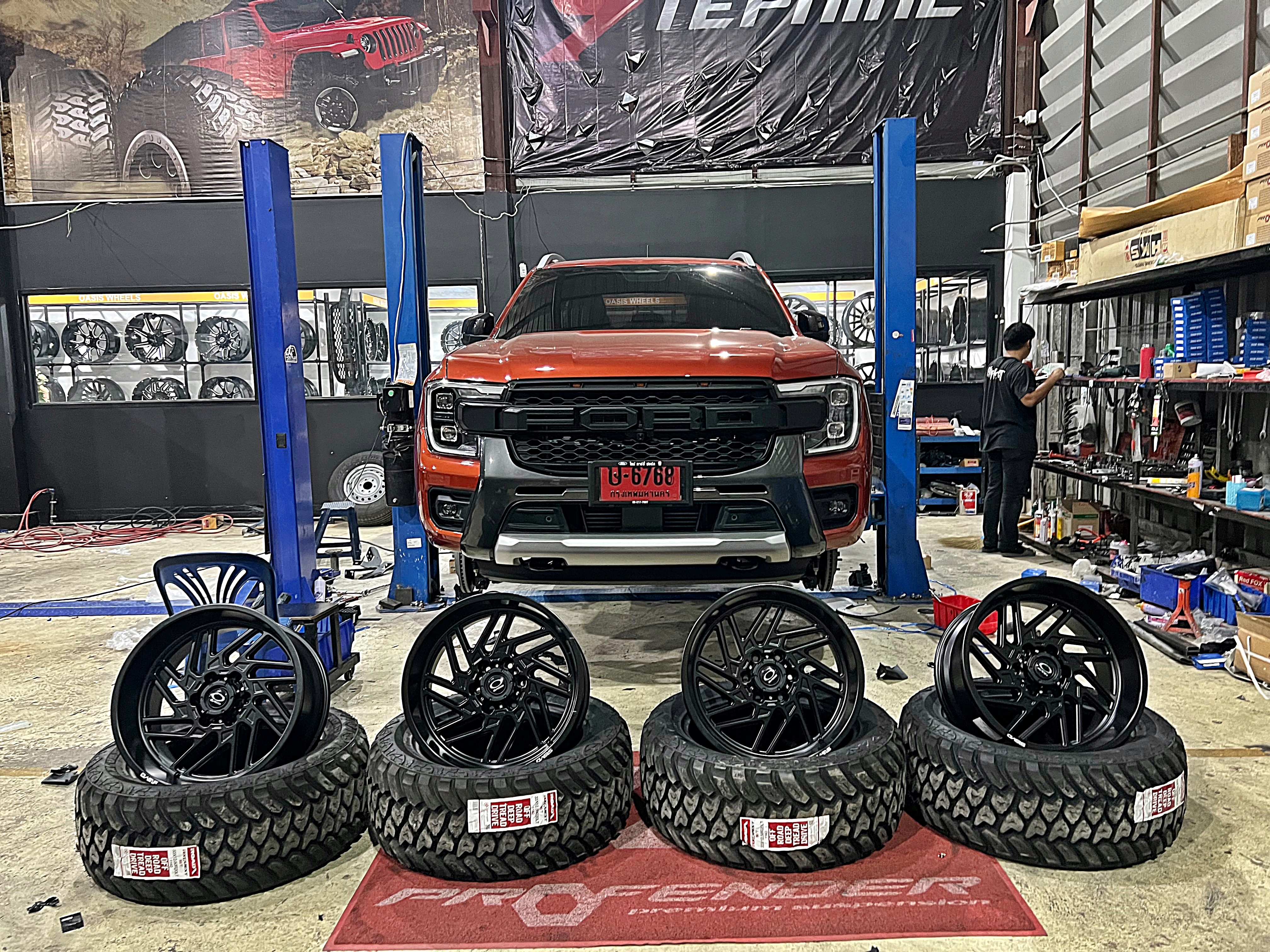 Ford wildtrak nextgen จองคิวมาจาก ภูเก็ต ทำทรงเมกา ครบชุดที่ STEP9