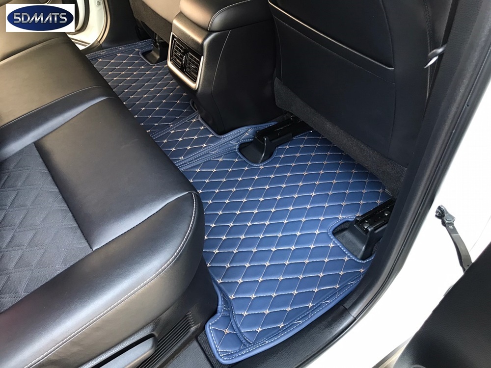 พรมปูพื้นรถยนต์6D TOYOTA HARRIER (ปี2014-17) พรม6D QJ VIP หนาพิเศษ เต็มคัน