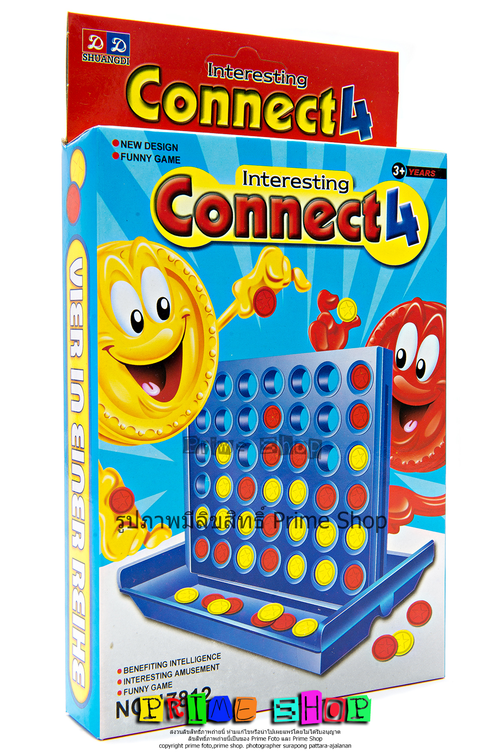 เกมต่อเหรียญ Interesting Connect 4 (บิงโก)