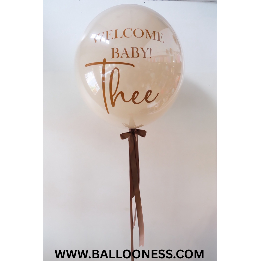 ลูกโป่ง Welcome baby ขนาด 36นิ้ว