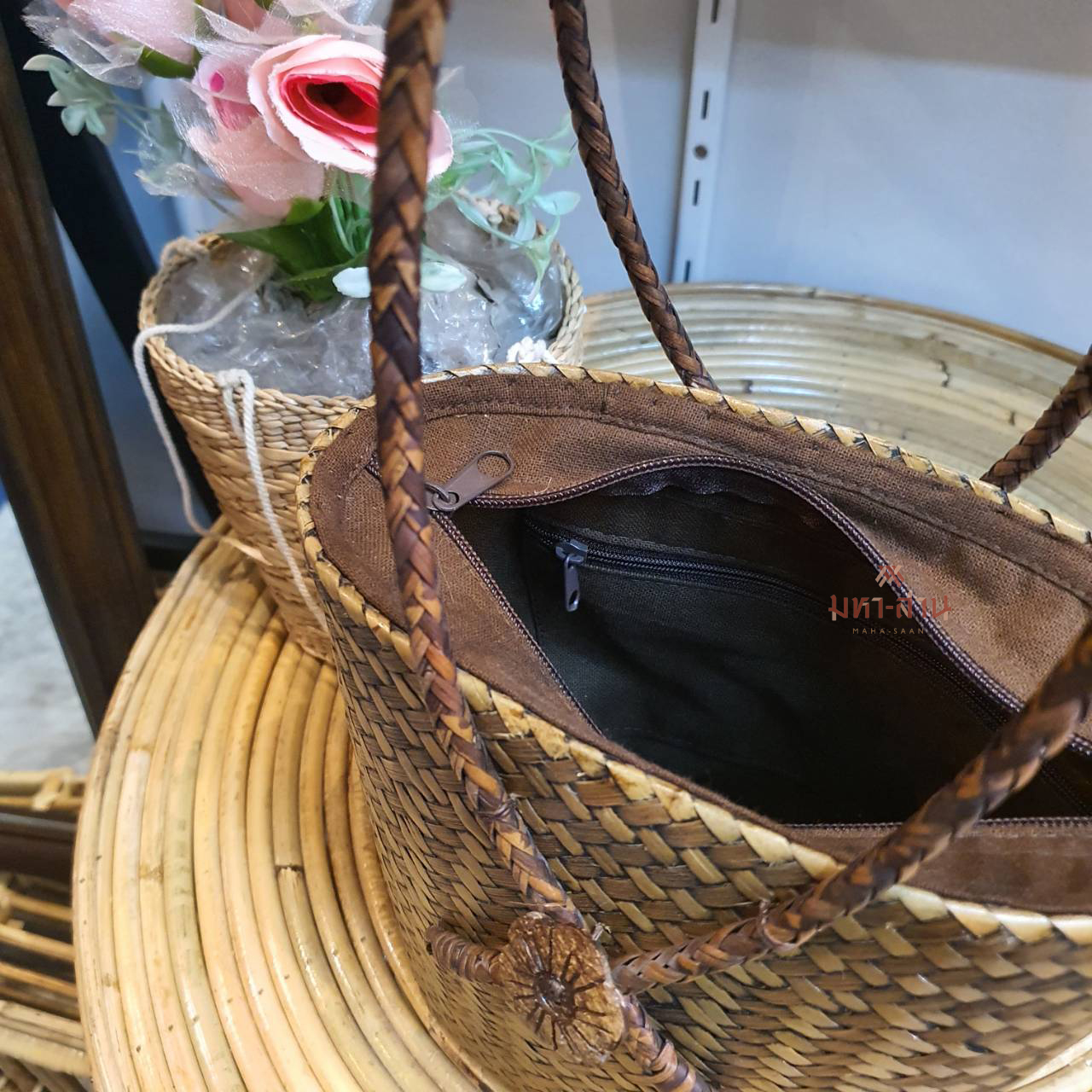 กระเป๋ากระจูด กระเป๋าหูยาว กระเป๋าถือ กระเป๋าสะพาย กระเป๋าสาน 🌼