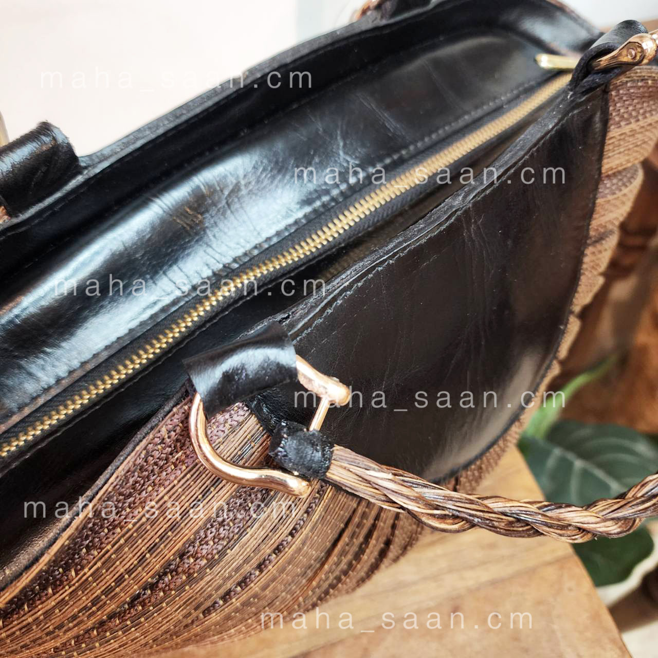 กระเป๋าตาลโตนด คล้องแขน ทรงแตงโม ฝีมือคนไทย 🏹