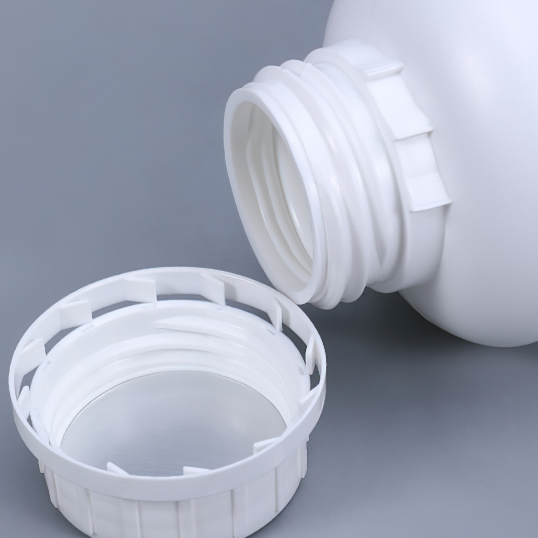 🌈GLP-02 ขวดพลาสติก HDPE ขวดกลม น้ำยาฆ่าแมลง ขวดสารเคมี ขวดแอลกอฮอล์ 100-1000ml