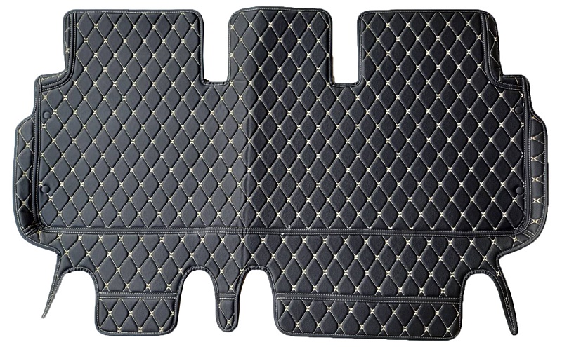 พรมปูพื้นรถยนต์6D HONDA CR-V G2 (2002-06) พรม6D หนังpvcแท้ หนานุ่ม เกรดA เต็มคัน (2ชิ้น) st