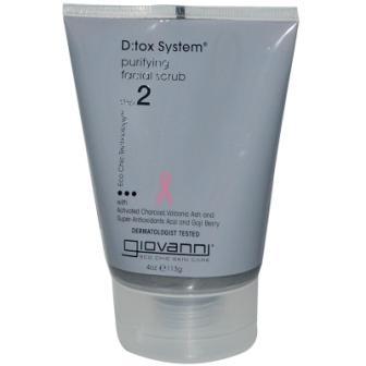 Giovanni, D:tox System, Purifying Facial Scrub, Step 2, 4 oz (113 g)