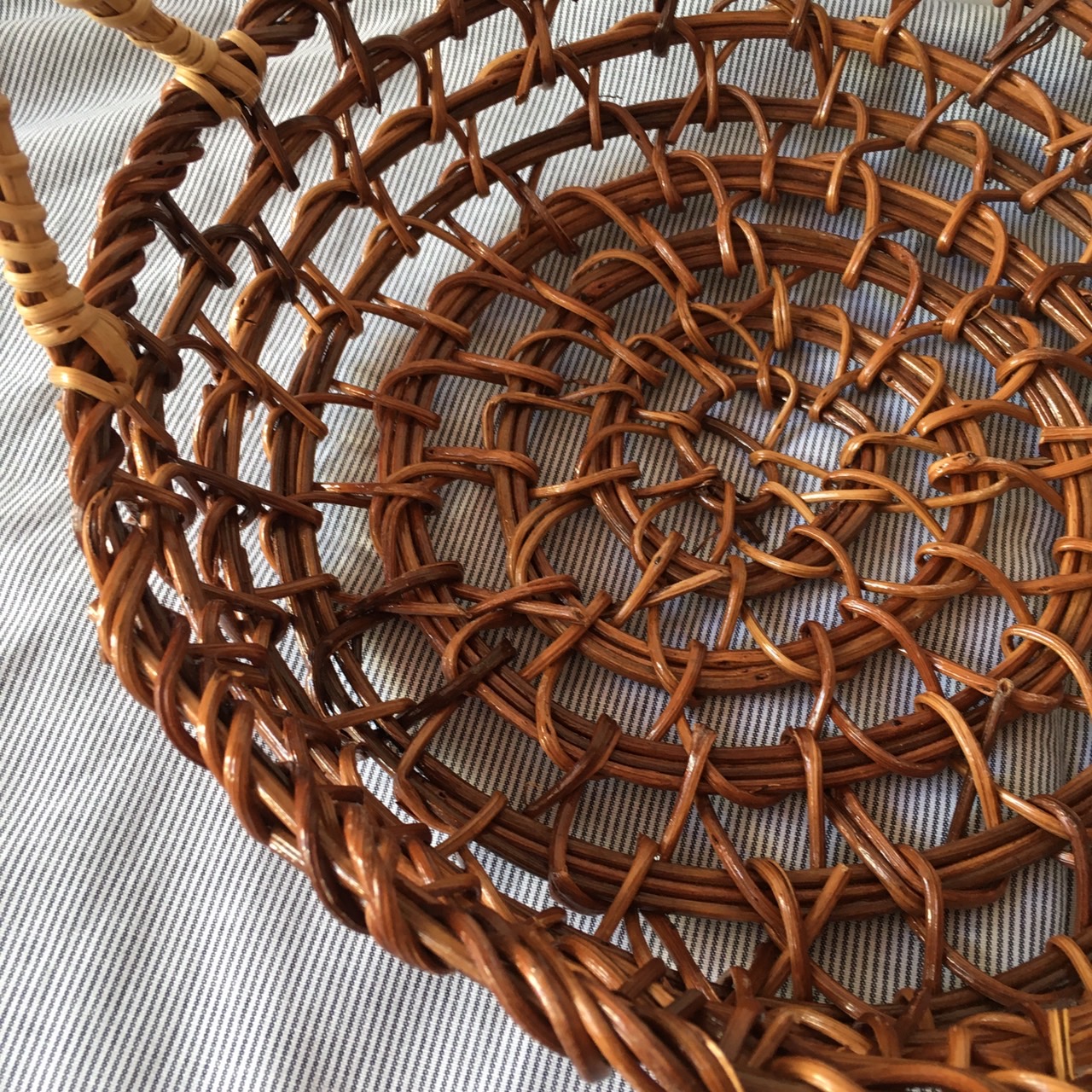 กระเช้าเถาวัลย์ กลม โปร่ง ขนาด6นิ้ว 8นิ้ว 10นิ้ว